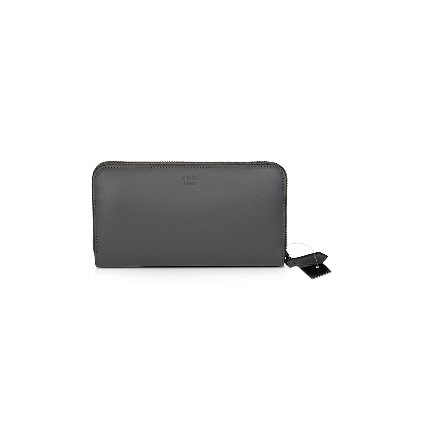 Fendi Monster Motif Leather Continental Wallet