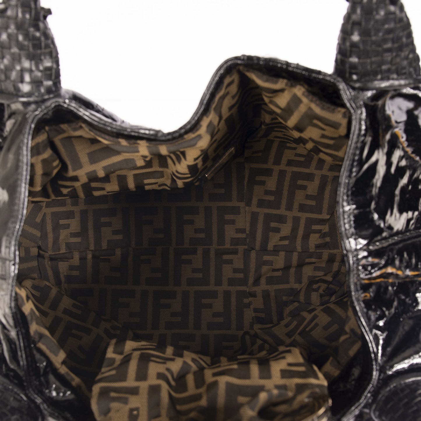 Fendi Patent Leather Spy Hobo