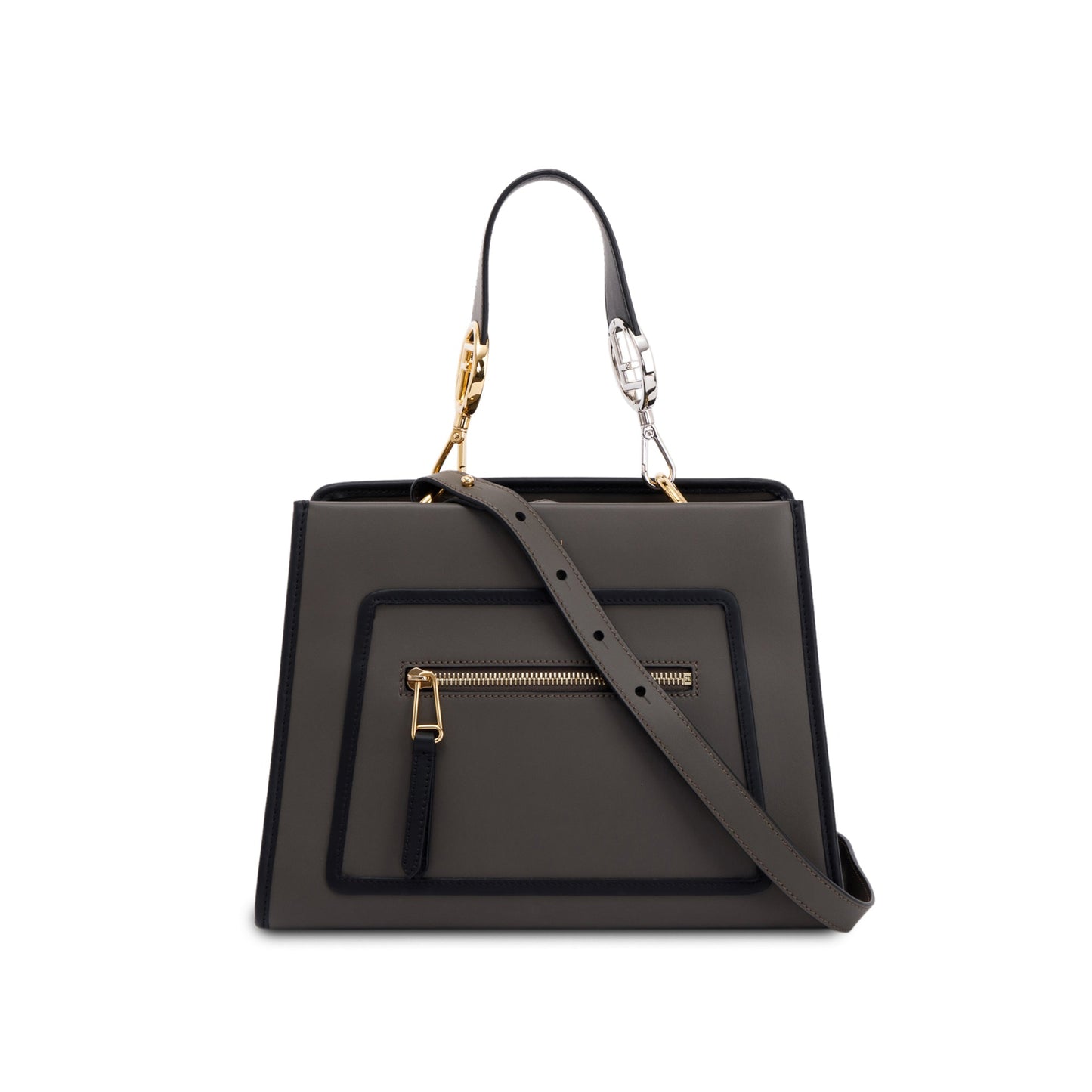 Fendi Small Runaway Leather Tote