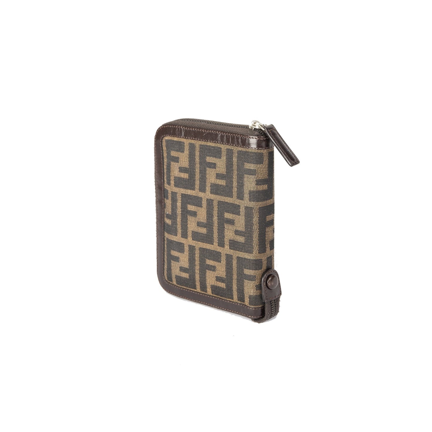 Fendi Zucca Zip Agenda