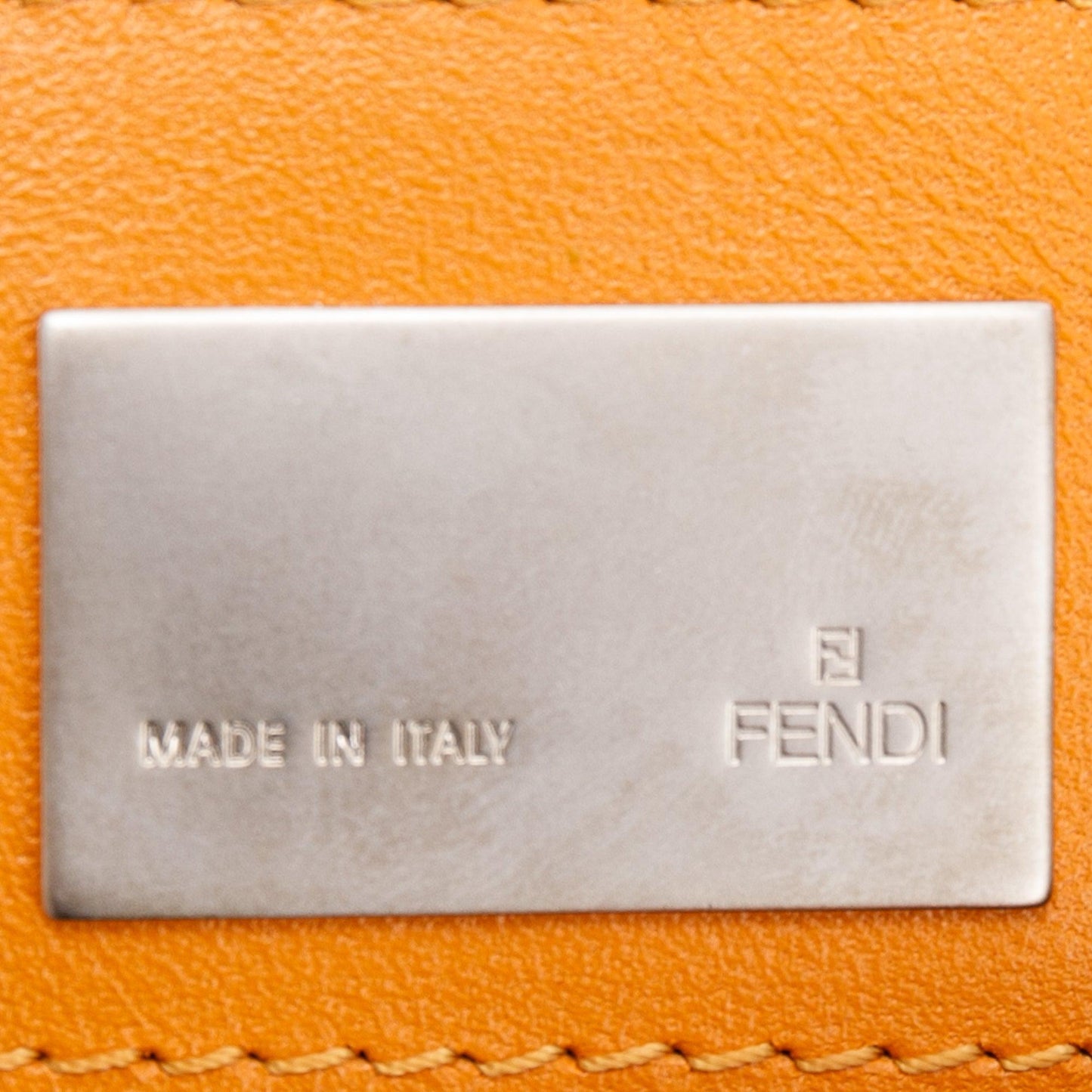 Fendi Zucchino Mama Forever Baguette Bag