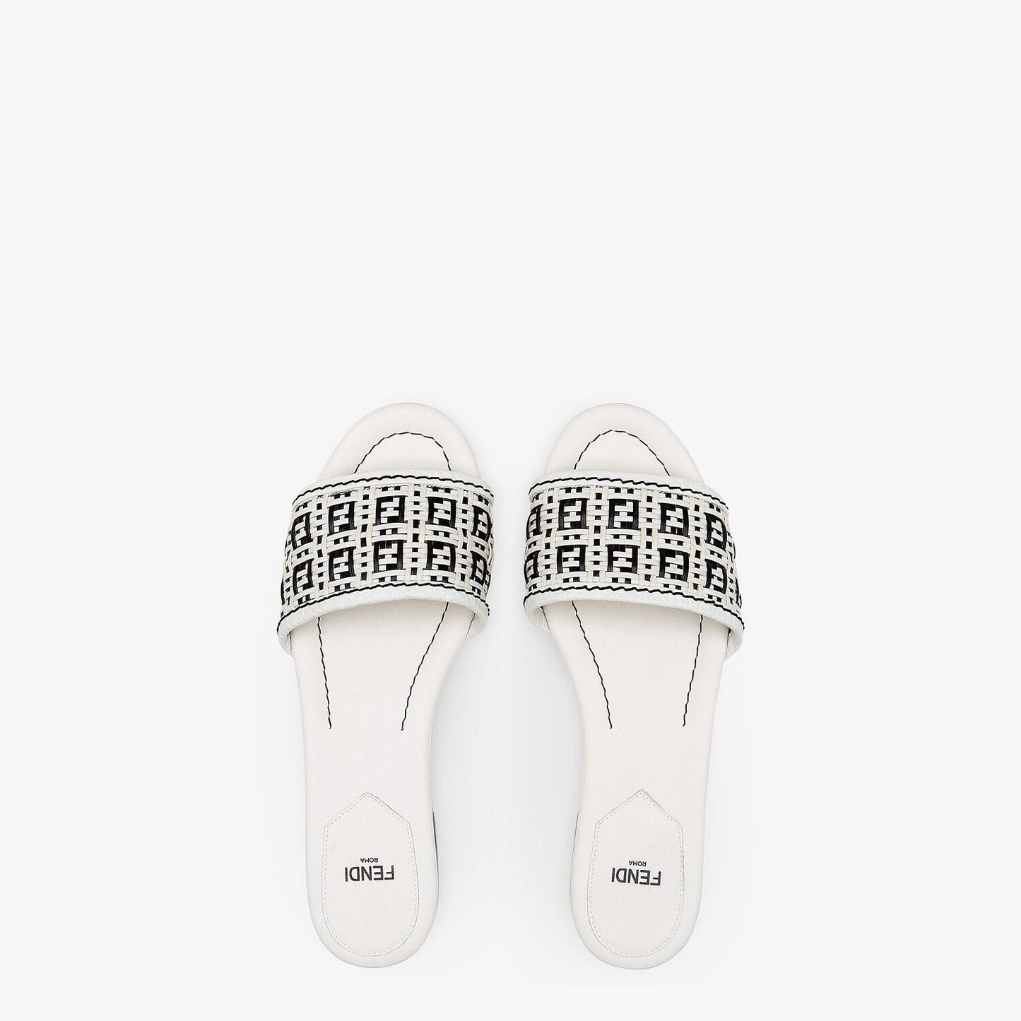 Fendi FF Interlace Sandals