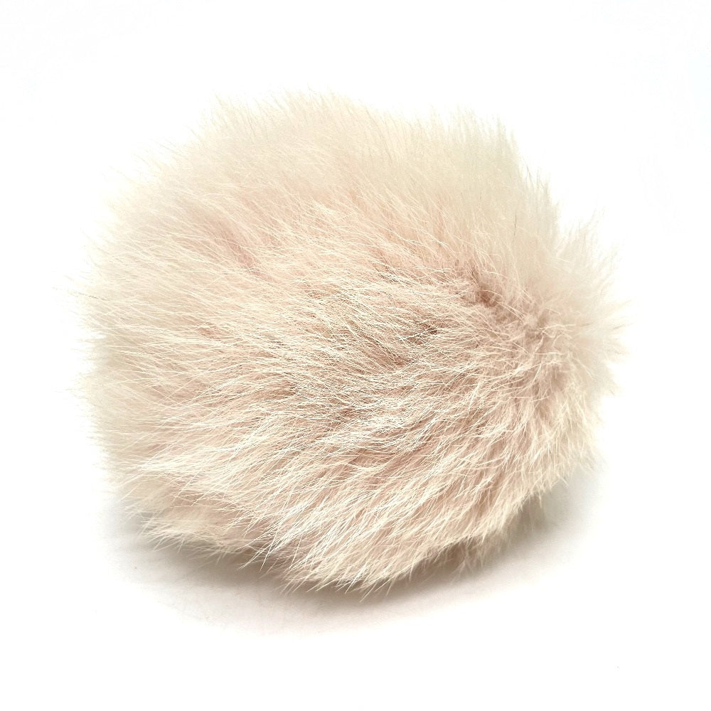 LOUIS VUITTON charm M67371 Fur, Metal pink key ring Fuzzy bubble