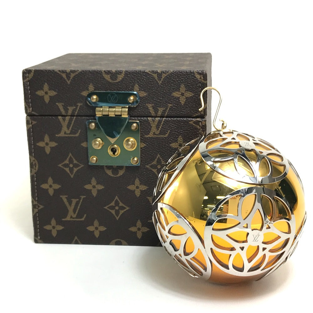 LOUIS VUITTON object M47005 Metal, Monogram Canvas Gold x Silver Monogram ornament unisex(Unisex)