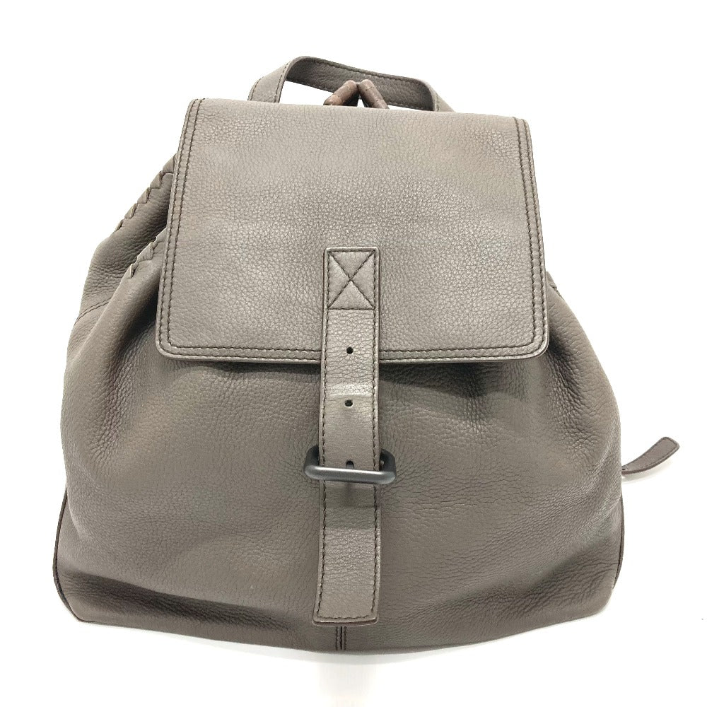BOTTEGAVENETA Backpack B05902330W leather Brown type INTRECCIATO Cervo mens