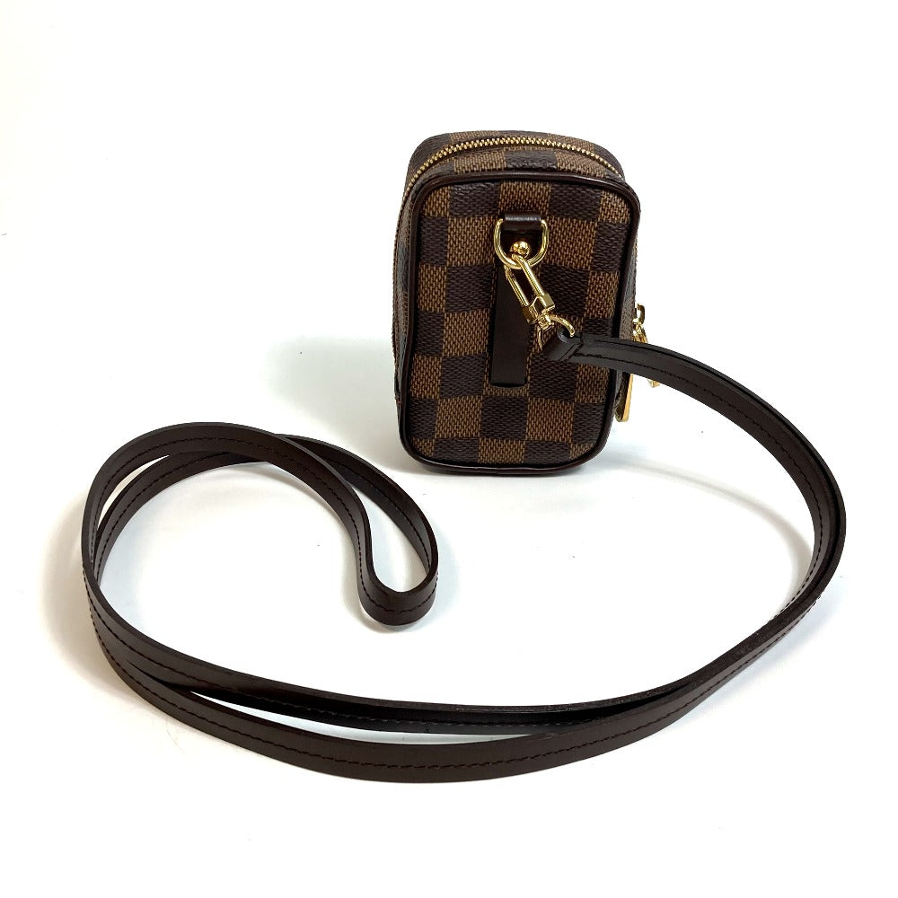 LOUIS VUITTON Shoulder Bag N61738 Damier canvas Brown Damier Etui Okapi Women