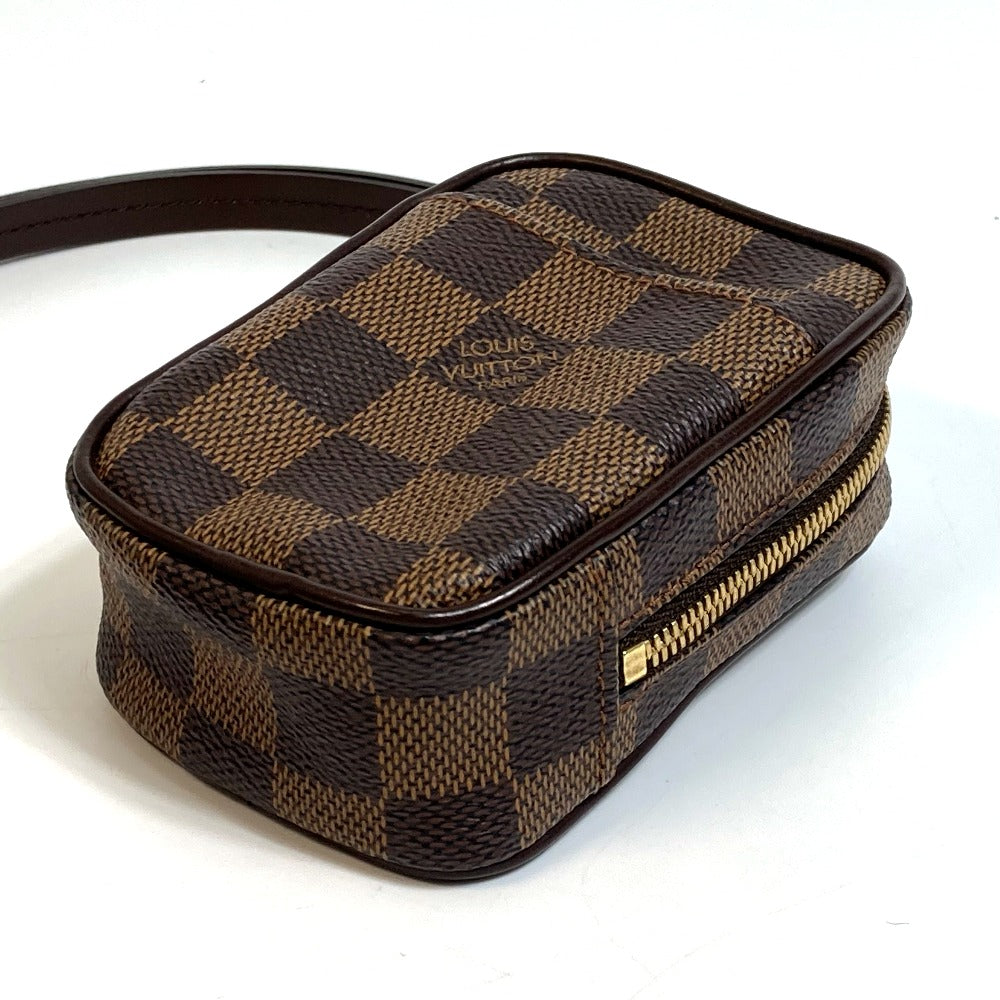 LOUIS VUITTON Shoulder Bag N61738 Damier canvas Brown Damier Etui Okapi Women