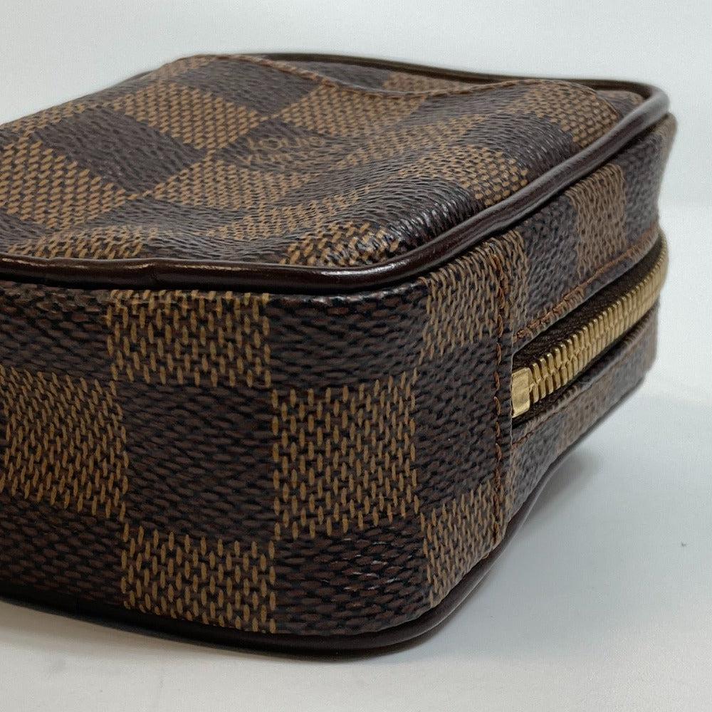 LOUIS VUITTON Shoulder Bag N61738 Damier canvas Brown Damier Etui Okapi Women
