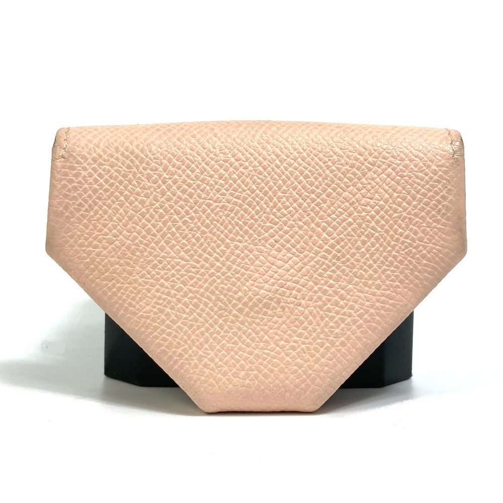 HERMES Coin case Epsom pink Revan Cattle Women