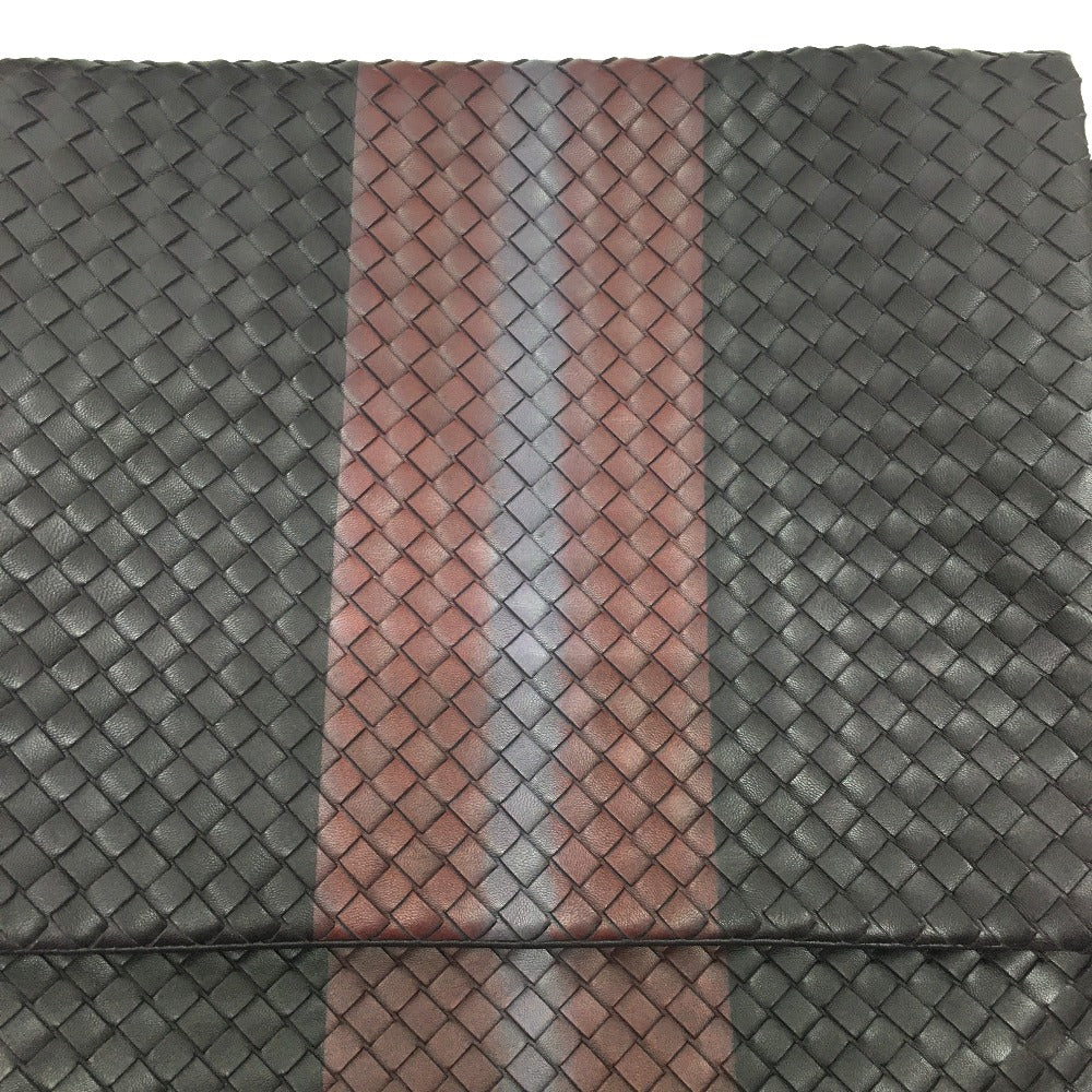 BOTTEGAVENETA Shoulder Bag 161314 leather Brown INTRECCIATO Messenger mens