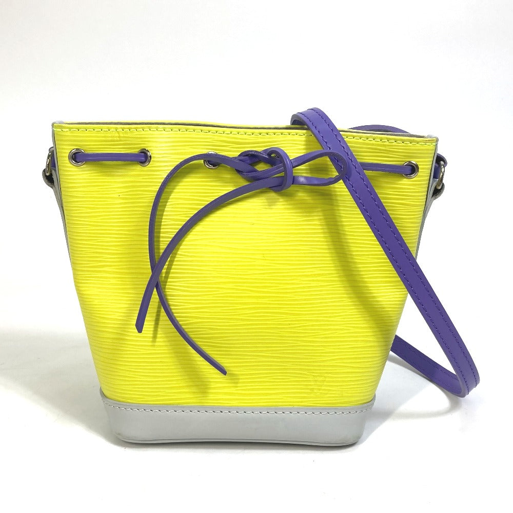LOUIS VUITTON Shoulder Bag M42501 Epi Leather yellow Epi Mini Bag Nanonoe Women