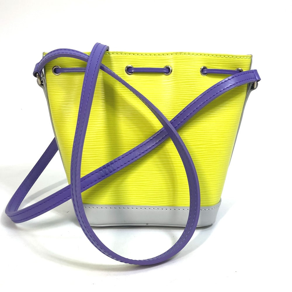 LOUIS VUITTON Shoulder Bag M42501 Epi Leather yellow Epi Mini Bag Nanonoe Women