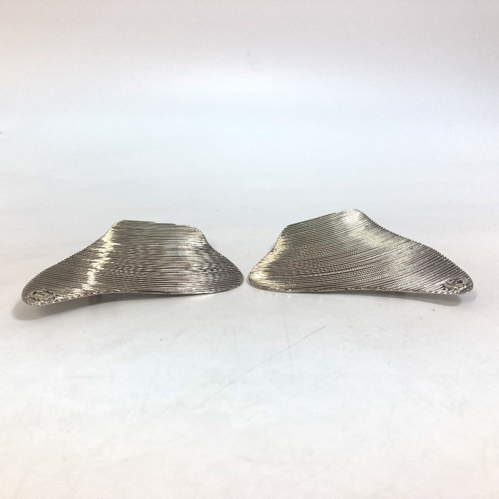 GUCCI Earring metal Silver Interlocking G Women