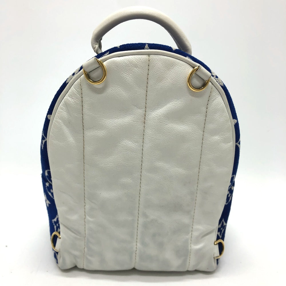 LOUIS VUITTON Backpack M46207 Jacquard , Monogram Jacquard blue Monogram jacquard Palm Springs Mini