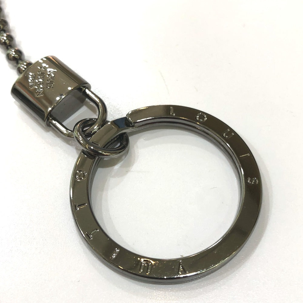 LOUIS VUITTON Key ring M62790 metal Silver LV/Cadena Keyring Chenne LV Tab mens