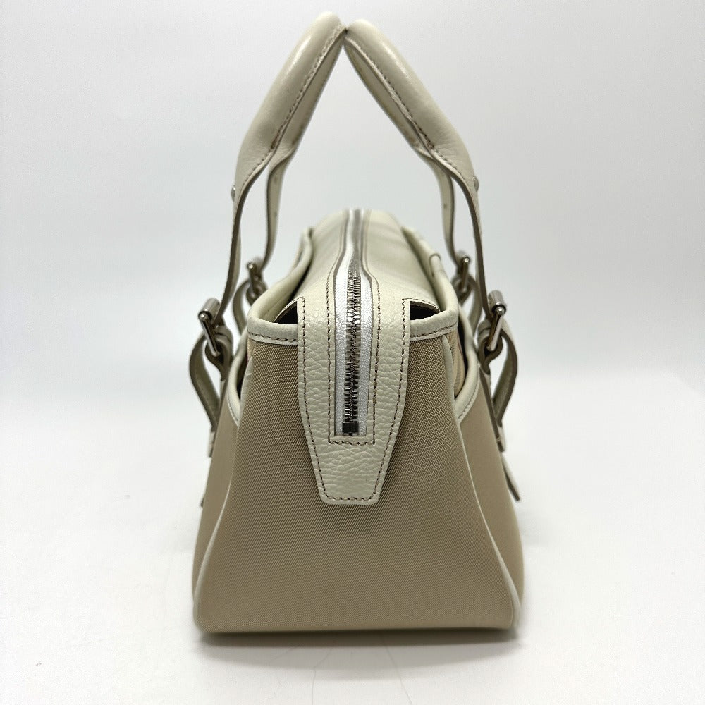 BURBERRY Handbag Nylon beige check Mini Boston Duffel bag Women