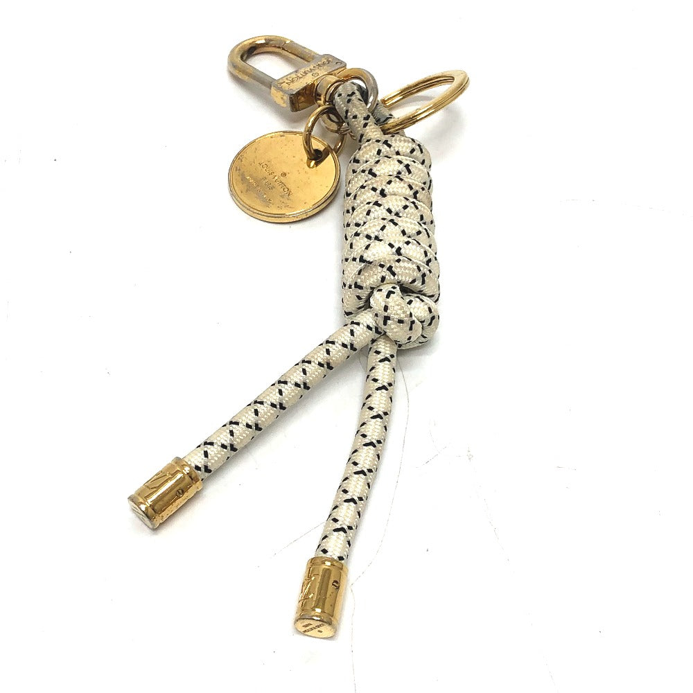 LOUIS VUITTON key ring MP1623 Gold Plated white Christopher Nemes Key rings and ropes mens