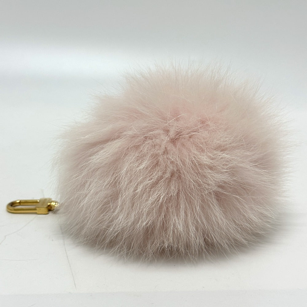 LOUIS VUITTON charm M67371 fur pink Fluffy Fuzzy bubble