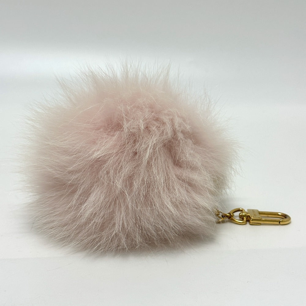 LOUIS VUITTON charm M67371 fur pink Fluffy Fuzzy bubble
