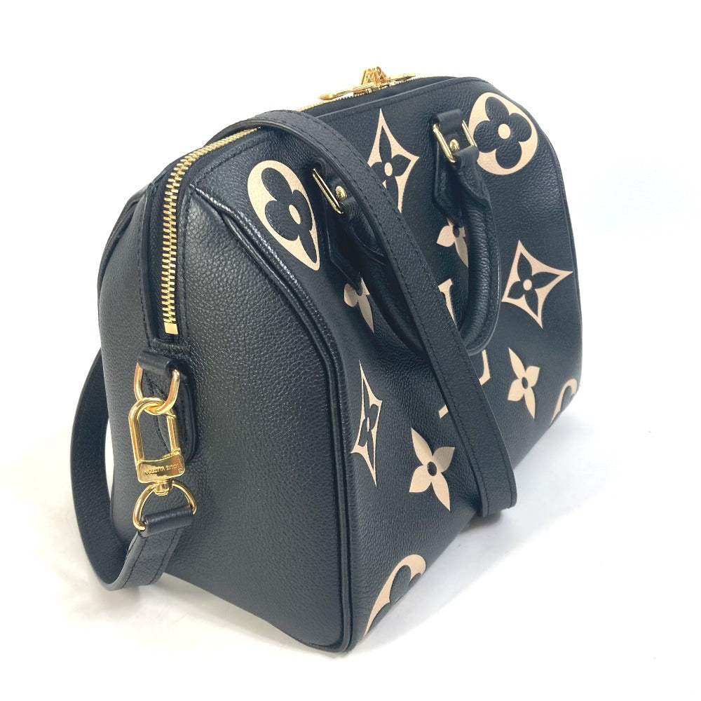 LOUIS VUITTON Boston Duffel bag M58947 Monogram Ann Platt Leather black Monogram Ann Platt Speedy bandouliere 25 Women