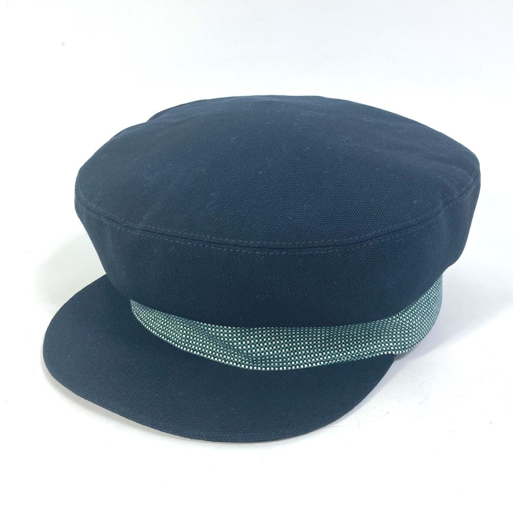 HERMES Casquette Cotton, Hemp Navy Serie CAVALE Casquette Women 58