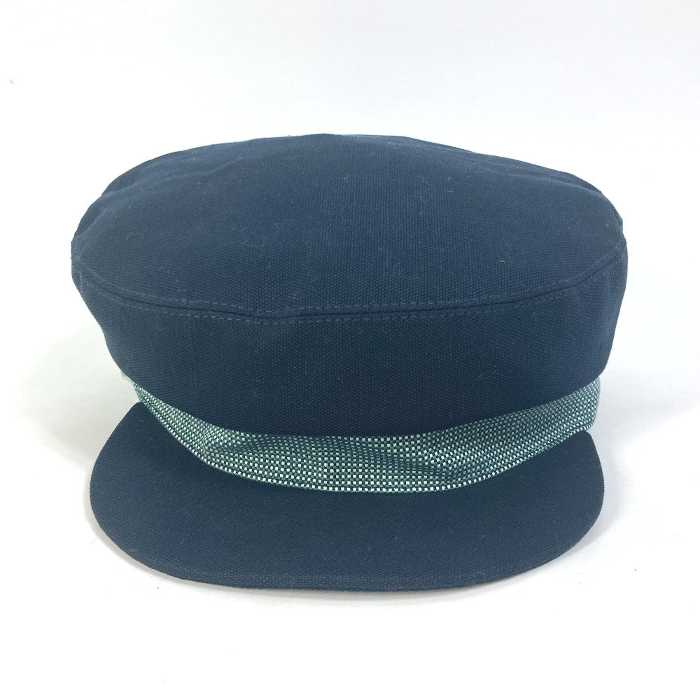 HERMES Casquette Cotton, Hemp Navy Serie CAVALE Casquette Women 58