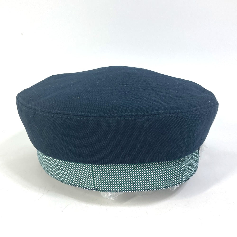 HERMES Casquette Cotton, Hemp Navy Serie CAVALE Casquette Women 58