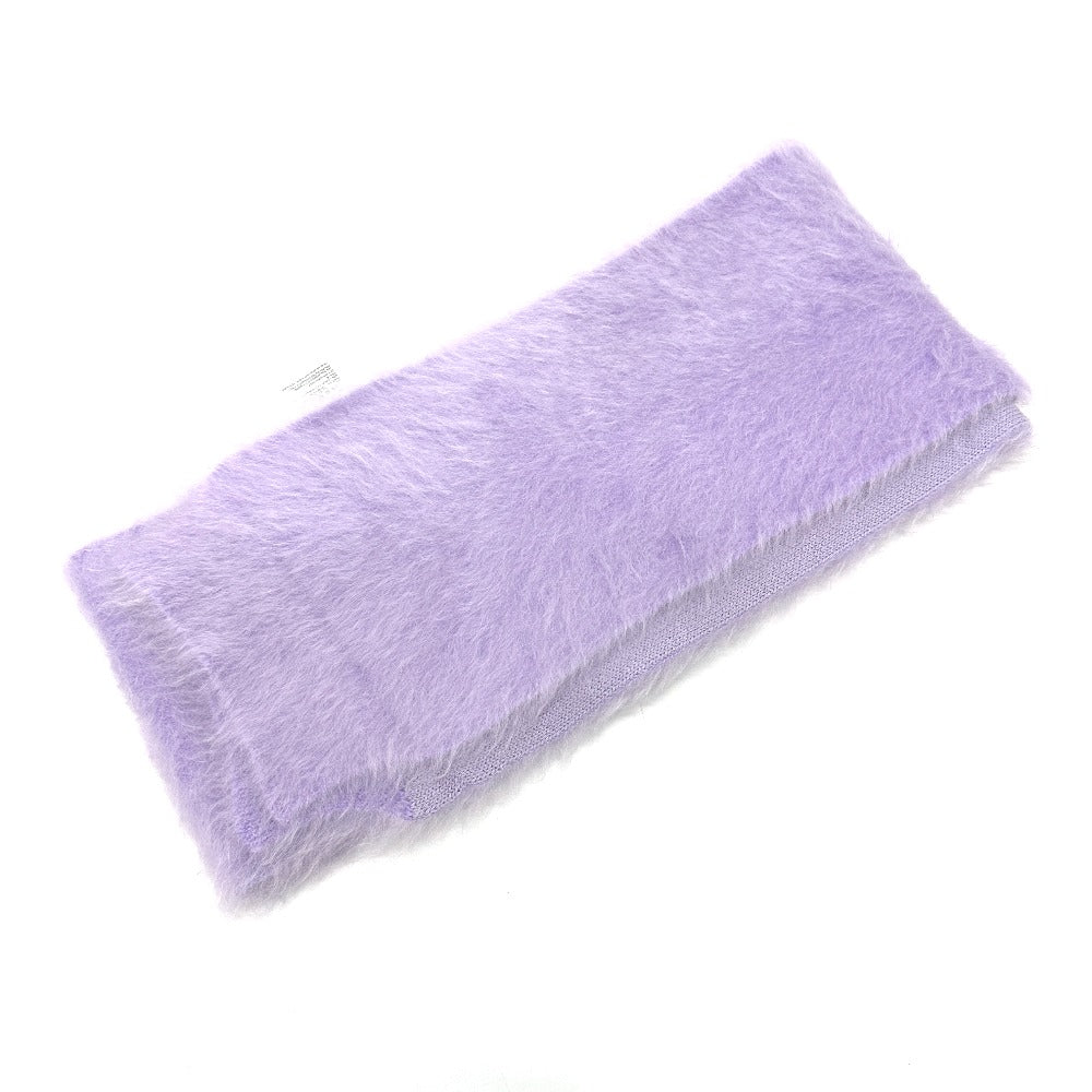 BOTTEGAVENETA Scarf 717775 mohair purple double mohair Women