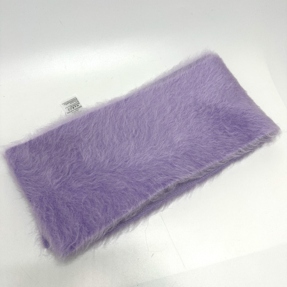 BOTTEGAVENETA Scarf 717775 mohair purple double mohair Women