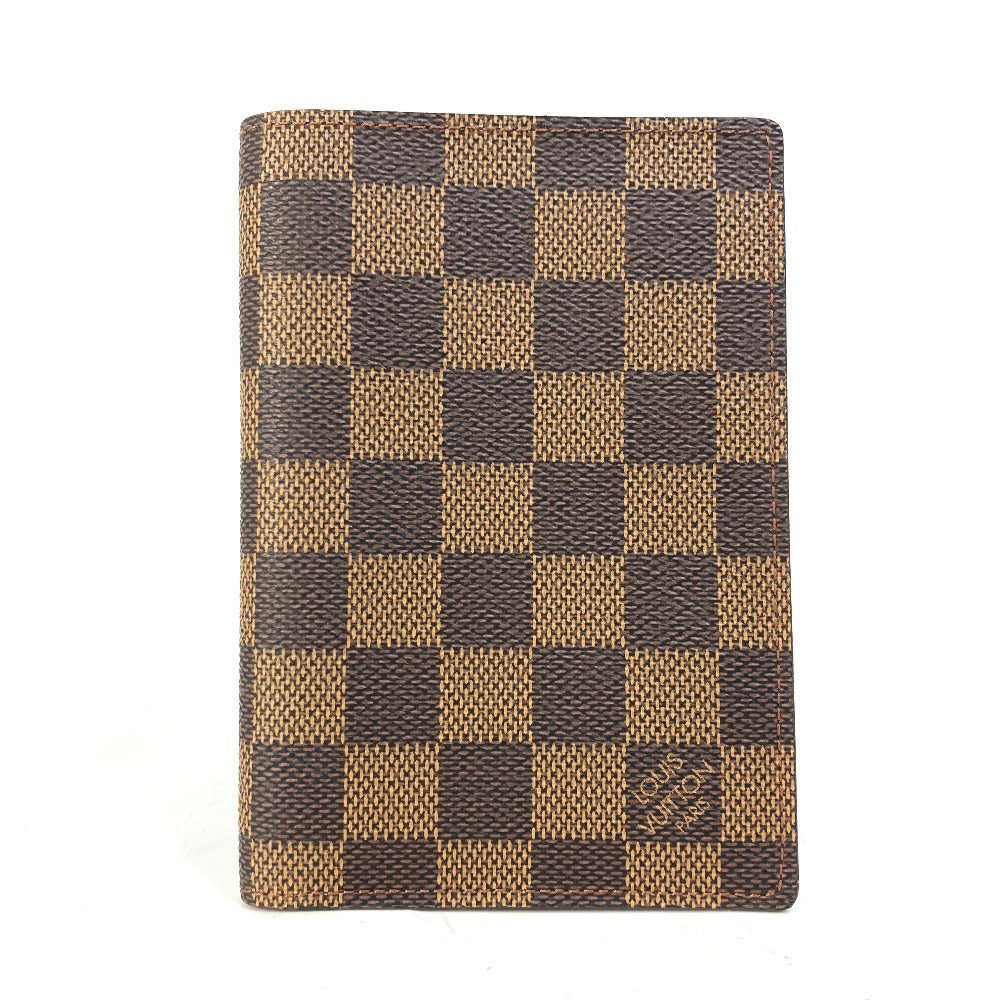 LOUIS VUITTON passport case âm60188 Damier canvas Brown Damier Couvertle Women