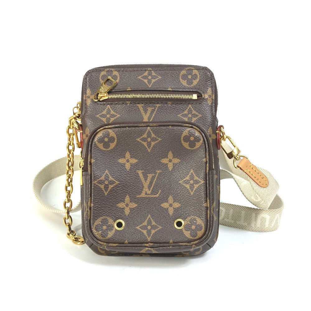 LOUIS VUITTON Shoulder Bag M80746 Monogram canvas Brown Monogram Utility crossbody Women