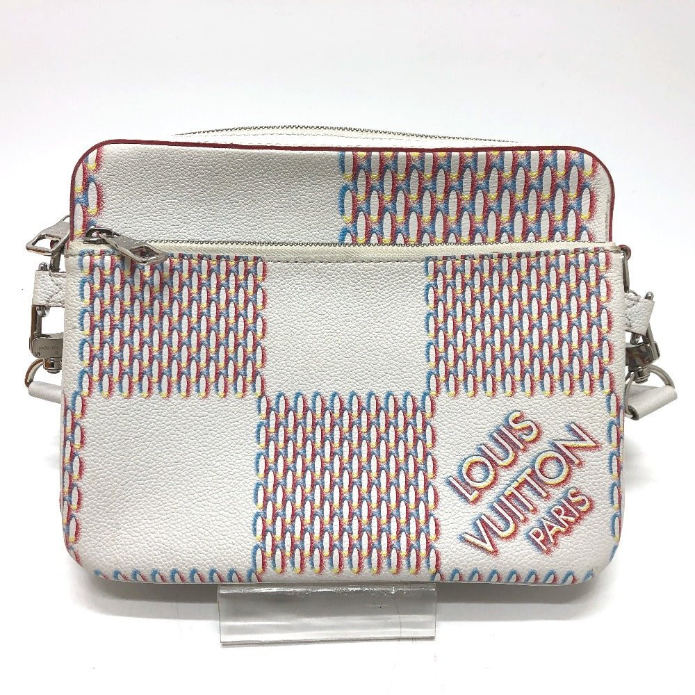 LOUIS VUITTON Shoulder Bag M20665 Damier Giant Canvas white damier giant spray Trio Messenger mens