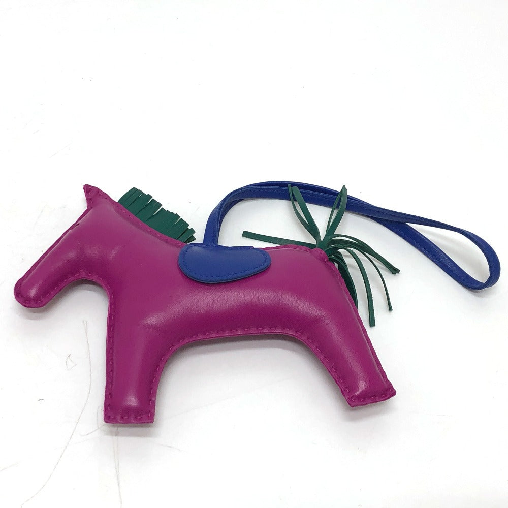 HERMES Bag charm Anyo Miro purple Rodeo GM Women