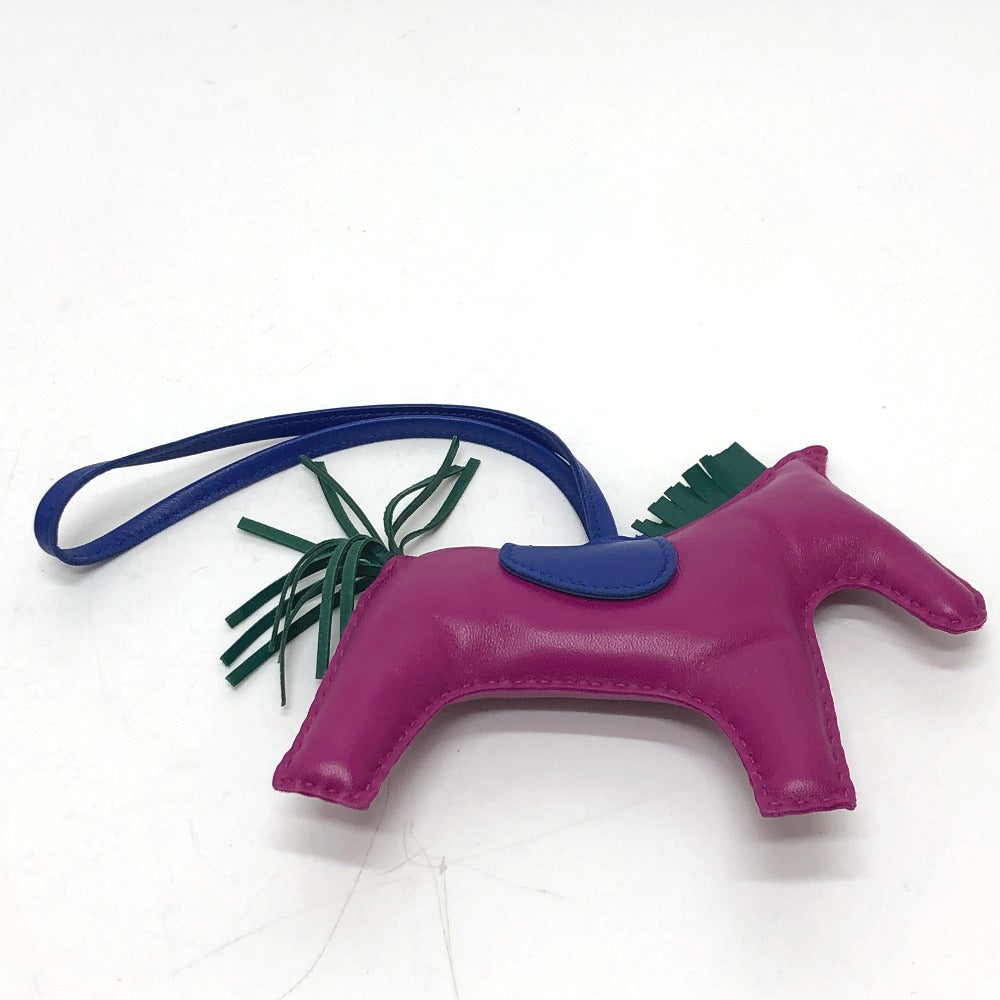 HERMES Bag charm Anyo Miro purple Rodeo GM Women