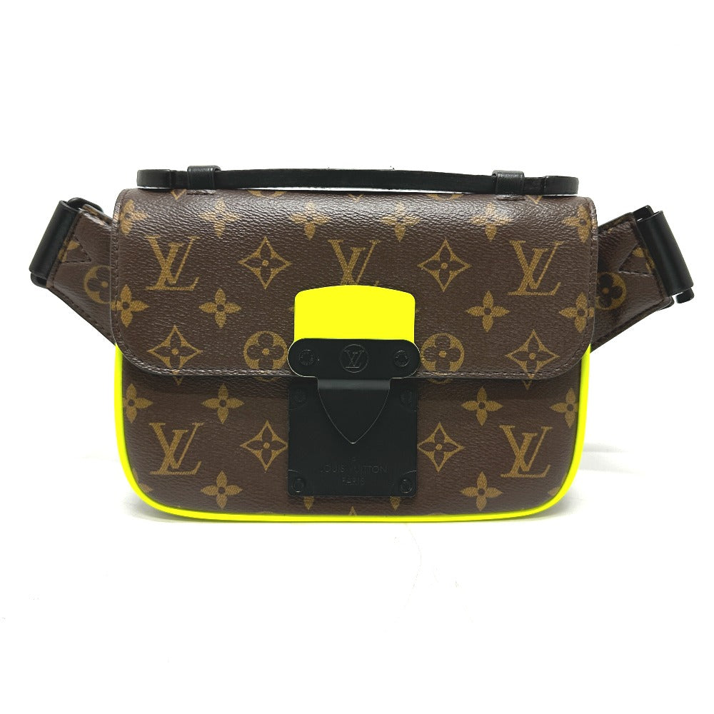 LOUIS VUITTON Shoulder Bag M45864 Monogram canvas Brown Monogram S-lock slingback mens