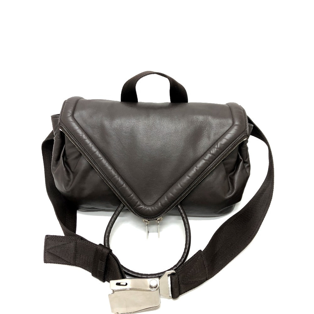 BOTTEGAVENETA Sling bag leather Brown peak mens