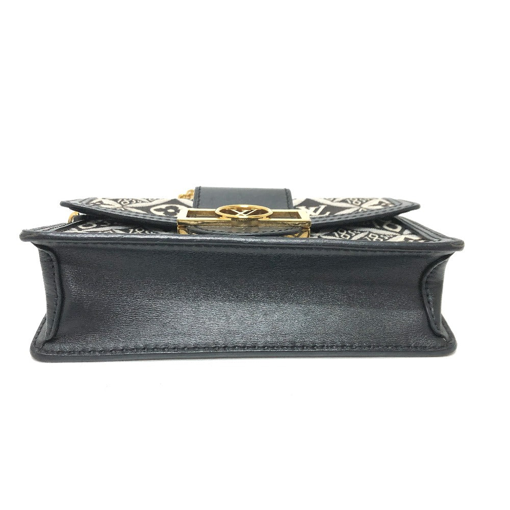 LOUIS VUITTON Shoulder Bag M69992 canvas Navy Monogram Jaguar Portefeuille Daufine Women