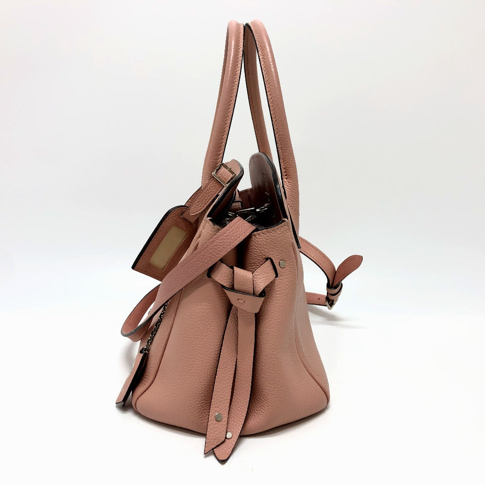 LOUIS VUITTON Handbag M54347 leather pink Mira PM Women