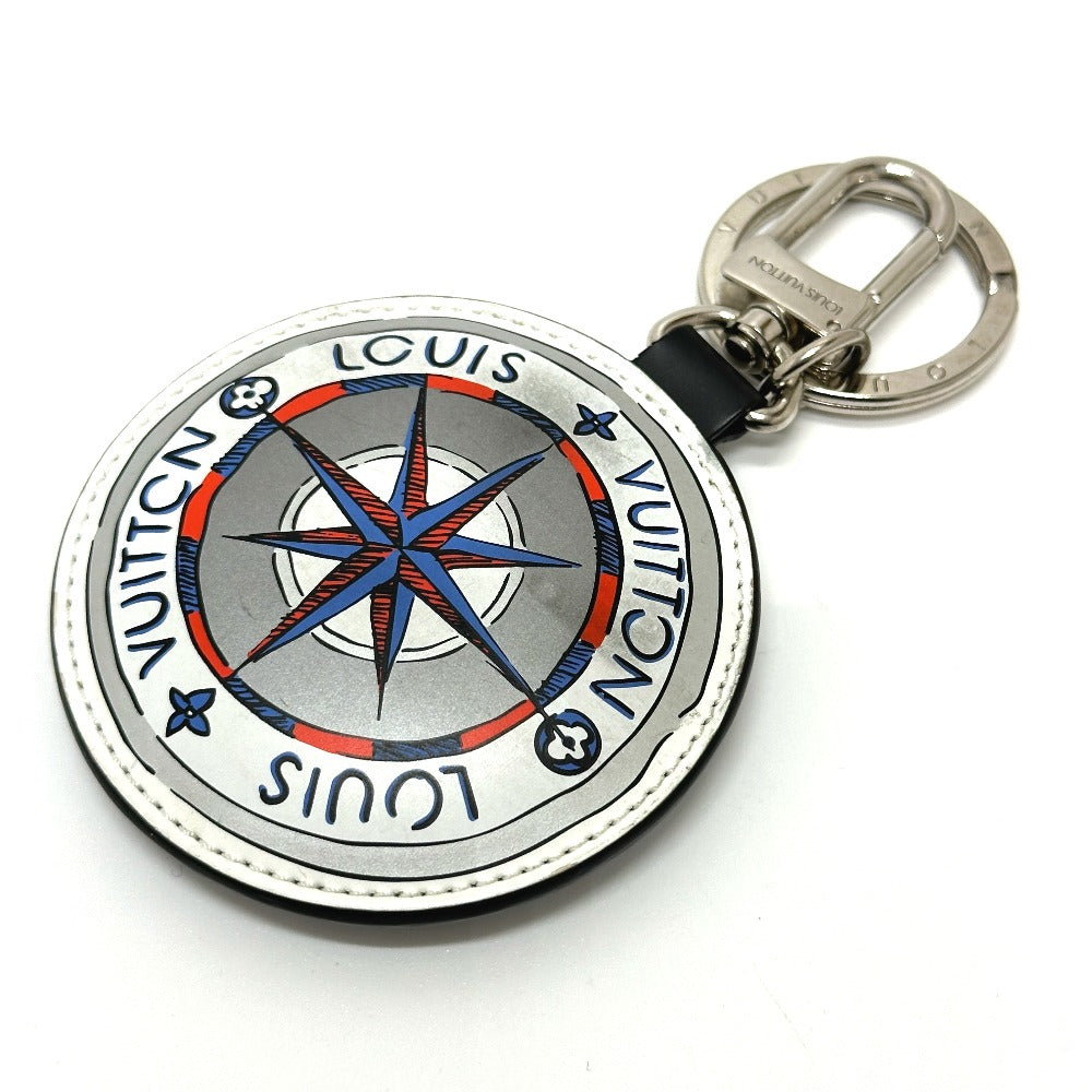 LOUIS VUITTON key ring M68667 Damier Grafitto Canvas White / black Damier Grafitte portocle padit window rose mens