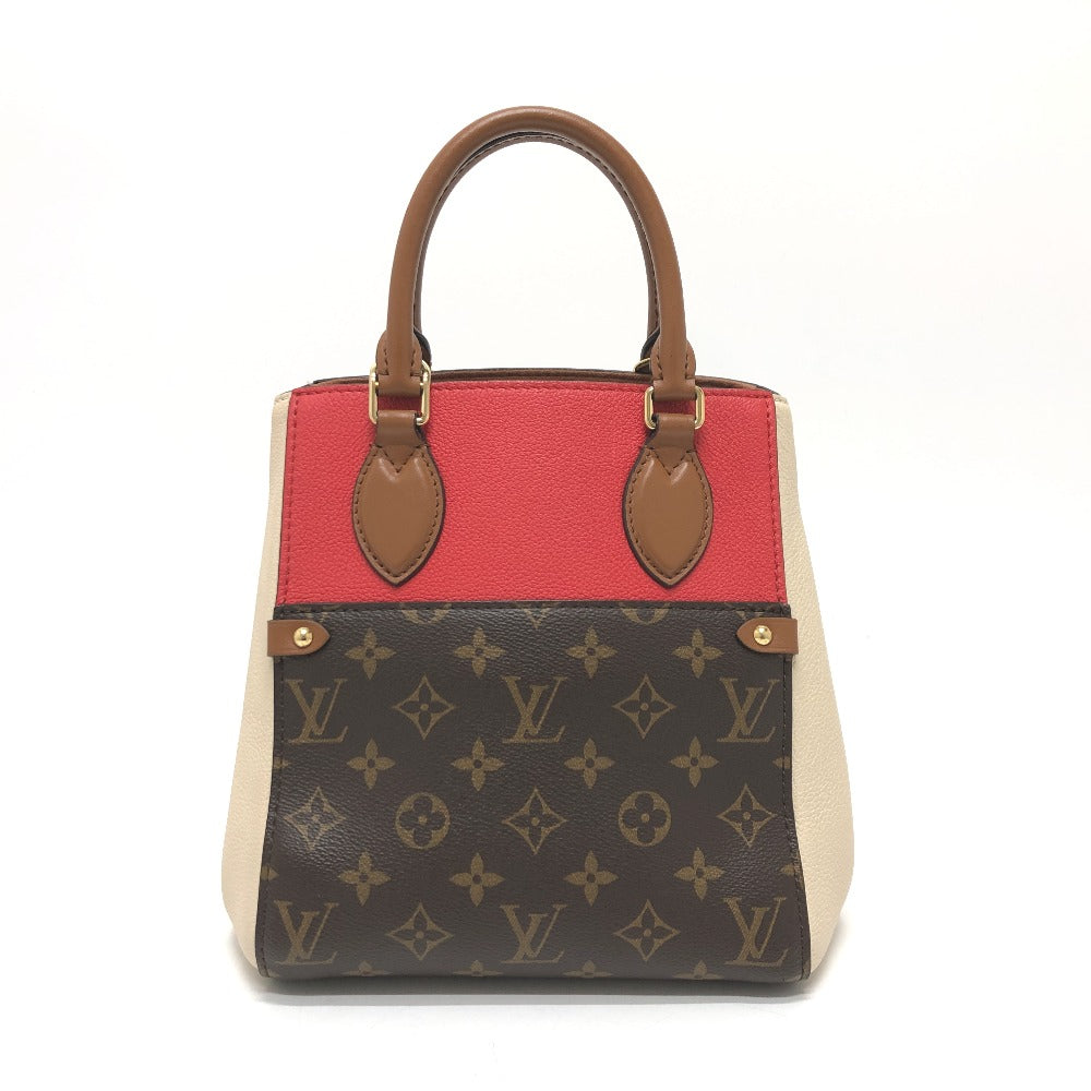 LOUIS VUITTON Tote Bag M45389 Monogram canvas Brown Monogram ford tote PM Women