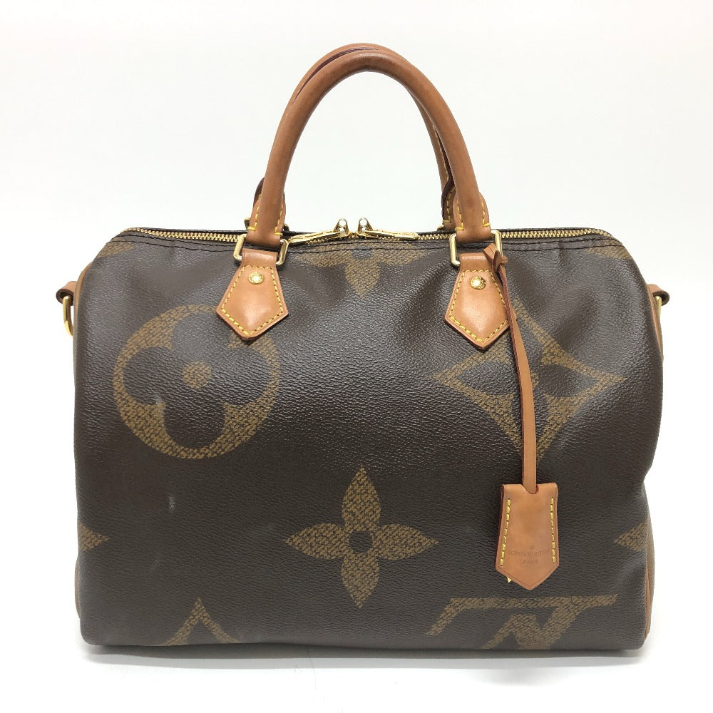 LOUIS VUITTON Handbag M44602 Monogram giant canvas Brown Monogram Giant Speedy bandouliere30 Women