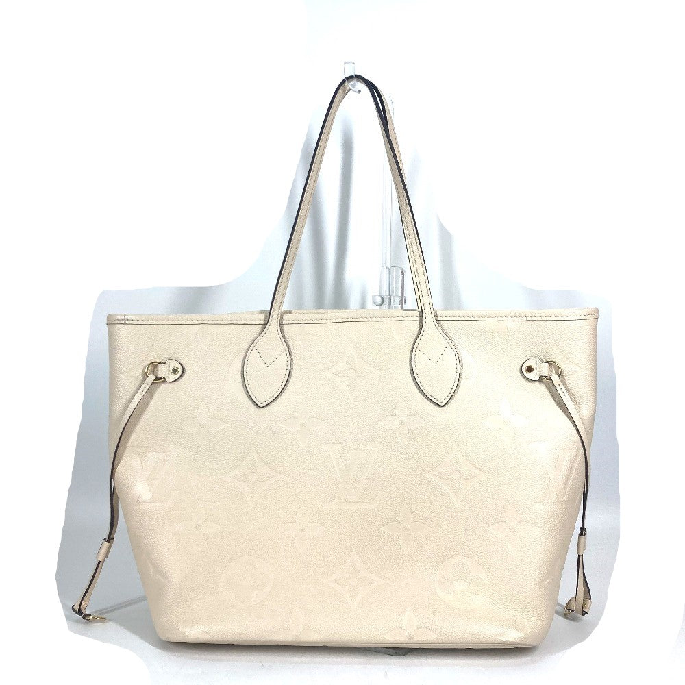 LOUIS VUITTON Tote Bag M46676 Monogram Ann Platt Leather beige Monogram Ann Platt Neverfull MM Women