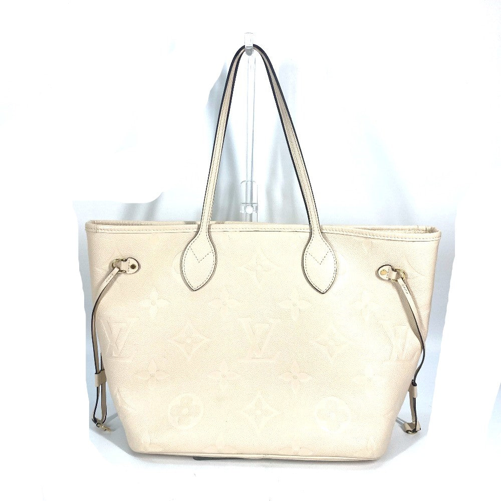 LOUIS VUITTON Tote Bag M46676 Monogram Ann Platt Leather beige Monogram Ann Platt Neverfull MM Women