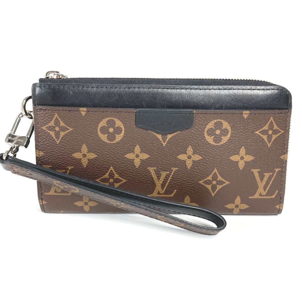 LOUIS VUITTON Long Wallet Purse M69407 Monogram macacer canvas Brown Monogram macacer Zippy Dragonne mens