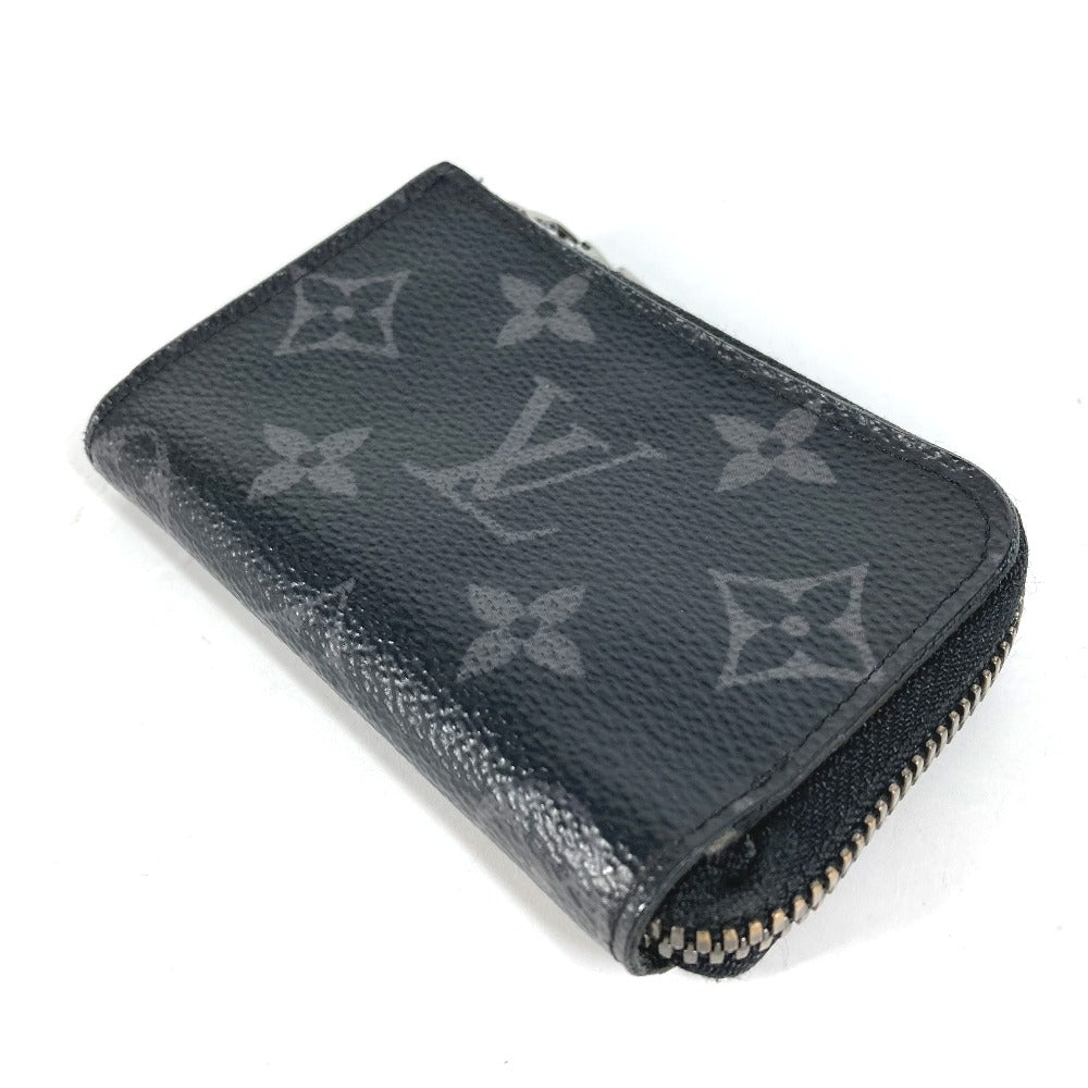 LOUIS VUITTON Coin case ï¼­63536 Monogram Eclipse Canvas black Monogram Eclipse Portemone Jules