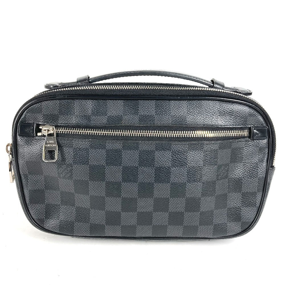 LOUIS VUITTON Sling bag N41289 Damier Grafitto Canvas black Damier Grafitte Ambreil mens