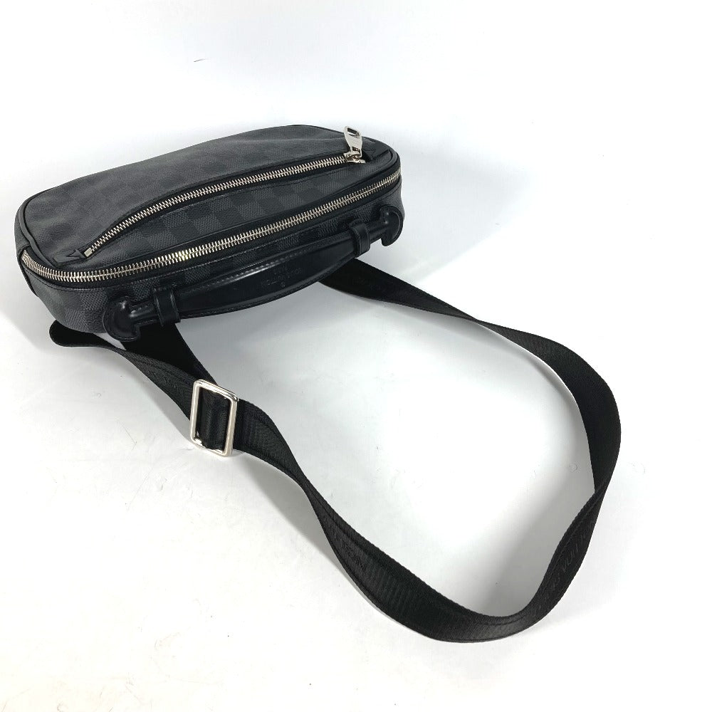 LOUIS VUITTON Sling bag N41289 Damier Grafitto Canvas black Damier Grafitte Ambreil mens