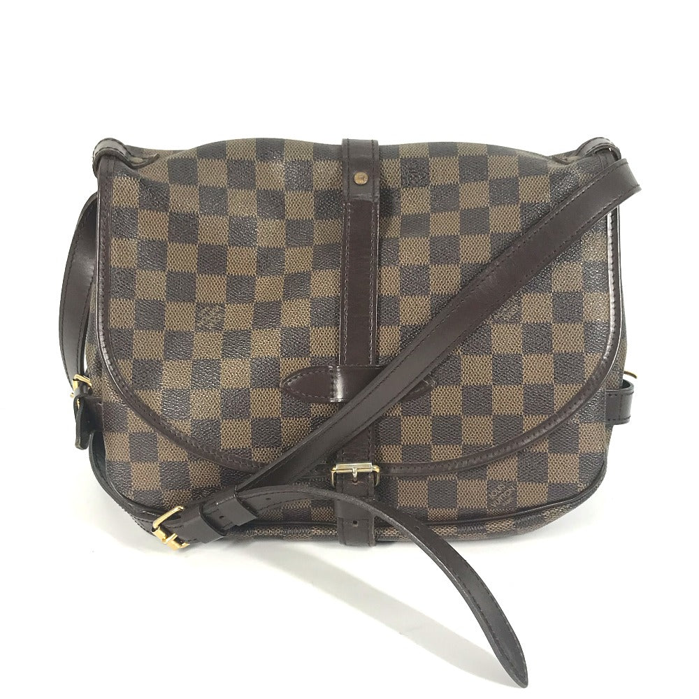 LOUIS VUITTON Shoulder Bag  N48081 Damier canvas Brown Damier Saumur 30 Women
