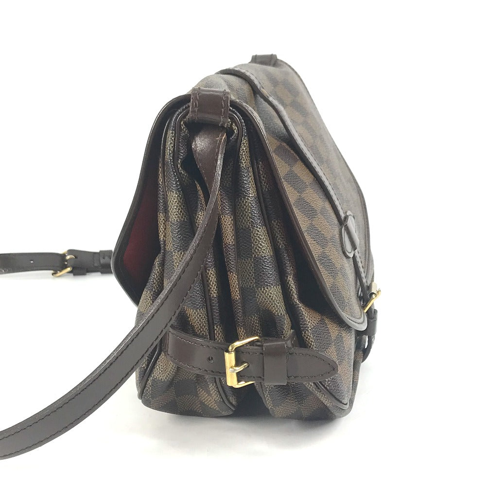 LOUIS VUITTON Shoulder Bag  N48081 Damier canvas Brown Damier Saumur 30 Women