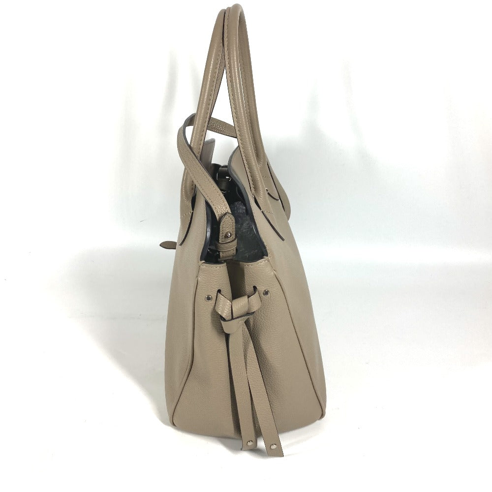 LOUIS VUITTON Tote Bag M51685 Taurillon Clemence Leather Tourterelle (Grey) 2WAY Crossbody Mira MM Women